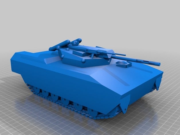 l'ifv 323 chevalier de la série véhicules modèles 3dmodel militaires modèle militaire les réservoirs suivi vehichle 3D print model - Mito3D