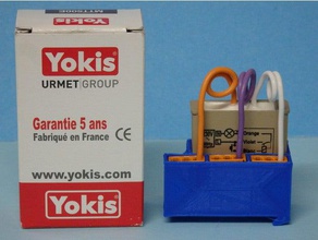 din support built-in yokis module pour encastrable tools electric wago 3d print model - Mito3D