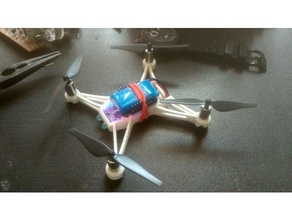project triton rc vehicles dji drone microdrone micro quadcopter frame tello 3d print model - Mito3D