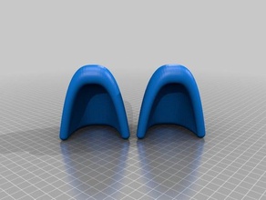cat ears band mountable sculptures cosplay 3d print model - Mito3D