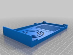 tronxy x5s 12v 24 power supply 80mm fan adapter plate 3d printing 3d print model - Mito3D