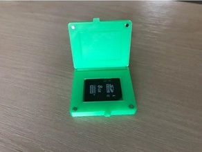 sd card magnetic box computer holder storage 3d print model - Mito3D