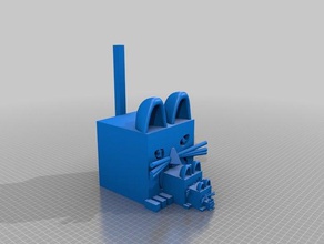 schachtelkatze mit esculturas 3d print model - Mito3D