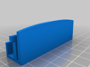 zenkerbackblechabdeckung clips cocina comedor 3d print model - Mito3D