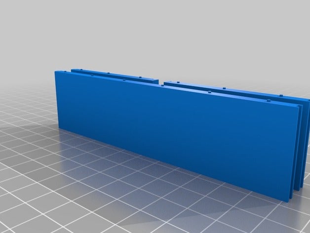 epsblock 14x122x30 mm bloco 3d de l'impression eps bloc sistema l'icf 3D print model - Mito3D