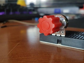 potentiometer cap electronics arduino knob 3d print model - Mito3D