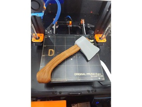 little axe props halloween prop hatchet lumberjack mini woodsman 3d print model - Mito3D