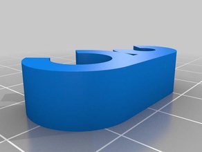 okuma untere Stange-clips sport im freien angepasst 3d print model - Mito3D