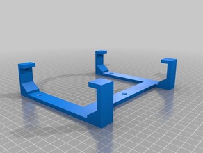 sky router Wandhalterung office 3d print model - Mito3D