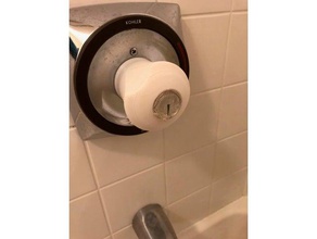 kohler shower knob replacement bathroom part 3d print model - Mito3D