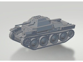 156 aufkl&aumlrungspanzer 38t vehículos perno de acción konflikt 47 wargames wargaming la 2 guerra mundial ww2 tanque 3d print model - Mito3D