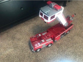 la pata de patrulla proyectil último rescate los camiones bomberos juguetes juegos 3d print model - Mito3D