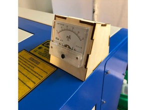 amperometro custodia parti taglio laser 3d print model - Mito3D