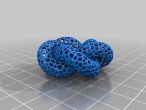 bazı voronoi zıvır rhinograsshopper matematik sanat 3d print model - Mito3D