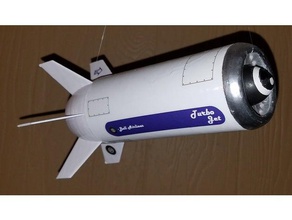 turbojet Modell-Rakete andere 3d print model - Mito3D