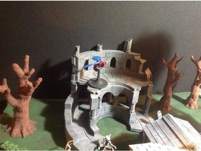 yuvarlandı dev eşekarısı biniciler 1 söyledi oyuncaklar oyunlar ejderhalar dungeons Minyatürler arazi 3d print model - Mito3D