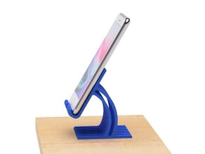 cellphone stand-2 gadgets 3d print model - Mito3D