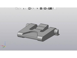 pied de clavier mionix zibal 60 ordinateur 3d print model - Mito3D