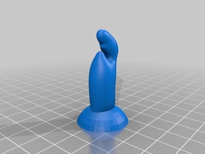 linea vai 3d -suporte de desktop esculturas 3d print model - Mito3D
