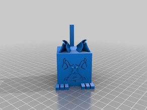 linea box-Katze schachtelkatze Skulpturen 3d print model - Mito3D