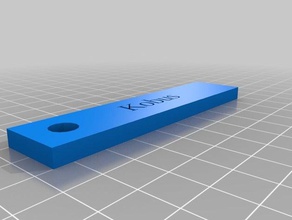 kobus llaveros personalizado 3d print model - Mito3D