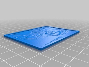 meine angepasste lithopane 2d Kunst 3d print model - Mito3D