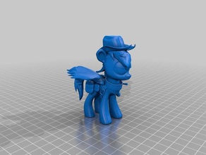 ghiaccio galleggiante 3d la stampa mlp mlpfim fim pony modello mylittlepony my little 3d print model - Mito3D