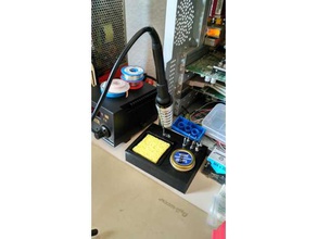 solderiron holder diy holife soldering iron yihua 937d 3d print model - Mito3D