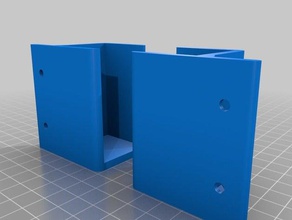 özelleştirilmiş duvar 30-60 montaj organizasyon 3d print model - Mito3D