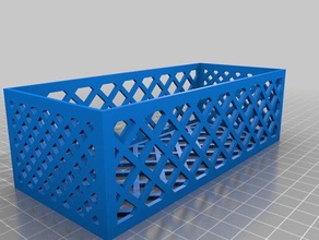 la cartera de cesta los contenedores personalizado 3d print model - Mito3D