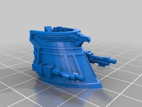 imperial battleship prows veículos 3d print model - Mito3D