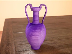 vase plant flower decorations art decor item pot home office spiral vases 3d print model - Mito3D