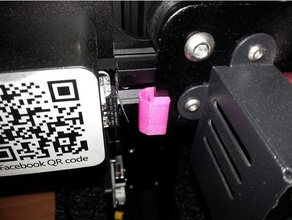 creality eje x interruptor de tope terminal parachoques 3d impresoras 3d print model - Mito3D