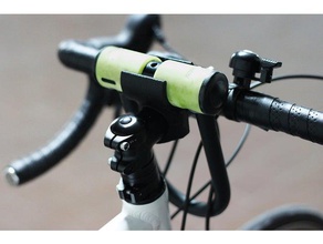 bicicletas u-lock standmount otros abus 3d print model - Mito3D