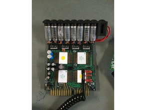 ghostbusters cinturón de gizmo placa circuito mejorado props 3d print model - Mito3D