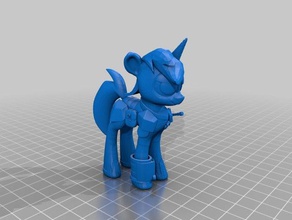 riot ufficiale di blackjack 3d la stampa mlp mlpfim fim pony modello mylittlepony my little 3d print model - Mito3D
