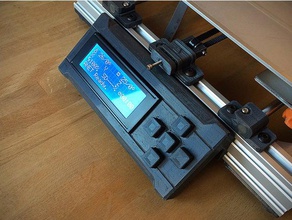 anet am8 lcd case 3d printer parts a8 vertical 3d print model - Mito3D