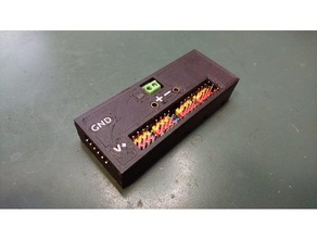 pca9685 servo controlador caso fischertechnik independiente la electrónica alojamiento i2c 3d print model - Mito3D