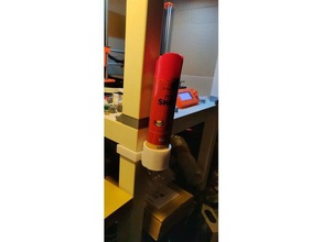 Haar-spray Halter Lack Tisch 3d Drucker - Zubehör hairspray hairsprayholder ikea-Mangel 3d print model - Mito3D