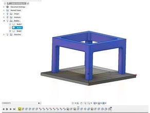 peopoly moai einfach Platte drücken Sie tool 3d Drucker Zubehör 3d print model - Mito3D