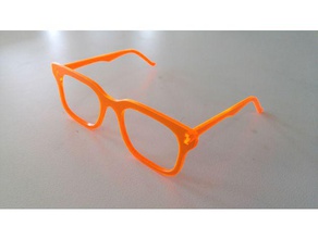 lasercut lunettes 3d print model - Mito3D