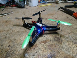 hubsan x4 marco rc vehículos drone hubsanx4 micro quadcopter 3d print model - Mito3D