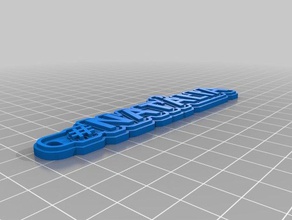 natalia2 llaveros personalizado 3d print model - Mito3D