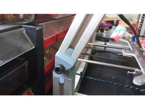 bosch profile joint 3d printer parts aluminum extrusion rexroth 30x30 joints 3d print model - Mito3D