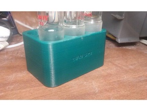 2290 küçük cam bits tutucu aracı sahipleri kutuları kimya 3d print model - Mito3D