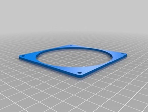 my customized fan gasket mold 3d printer accessories 3d print model - Mito3D