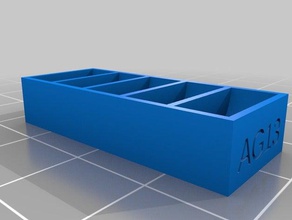 5 ag13 coin cell holder tool holders boxes customized 3d print model - Mito3D