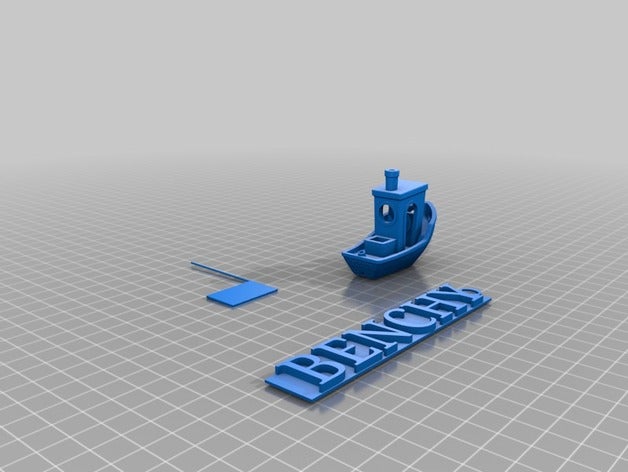 benchy paquet 3d l'impression 3D print model - Mito3D