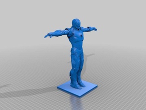 iron man Menschen 3dmodel ironman 3d print model - Mito3D