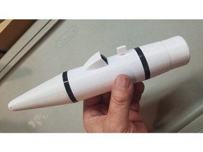 cineroc fpv hobby rocketry video videorocketry game 3d print model - Mito3D